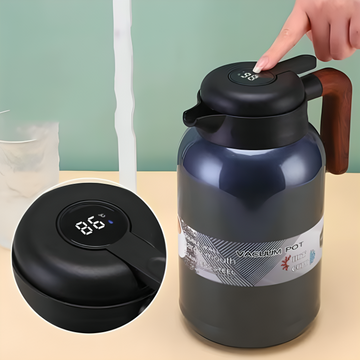 Vacuum Flask with Temperature Display