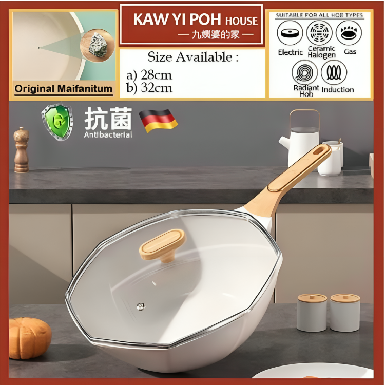 Stone Ceramic Coated Non-Stick Frying Pan