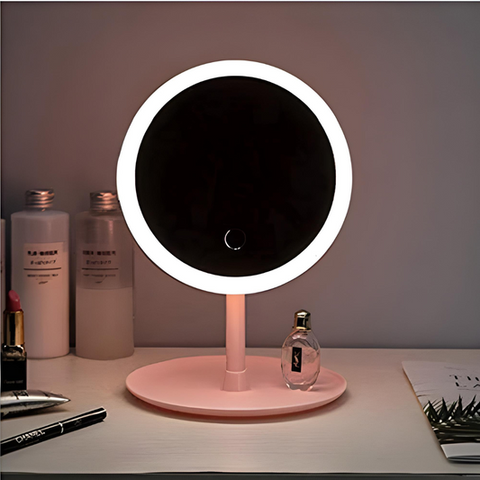 Rechargeable LED Light Vanity Cosmetic Mirror