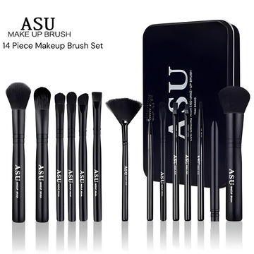 ASU Thai Brand 14-Piece Cosmetic Brush