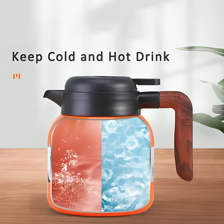 Vacuum Flask with Temperature Display