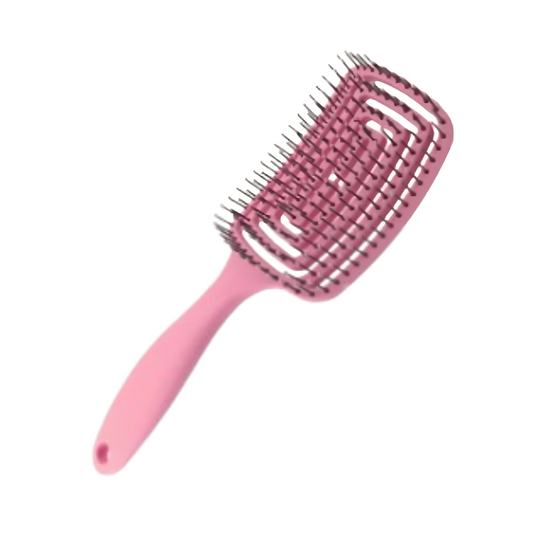 Curved Vented Styling Hair Brush Comb