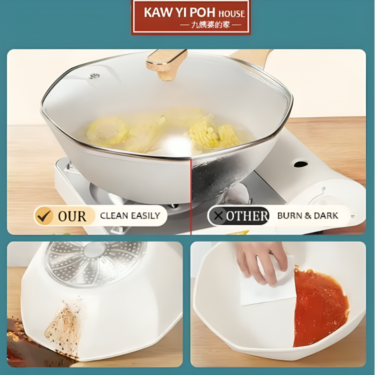 Stone Ceramic Coated Non-Stick Frying Pan