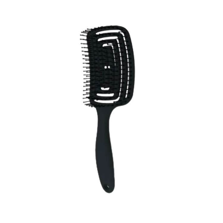 Curved Vented Styling Hair Brush Comb