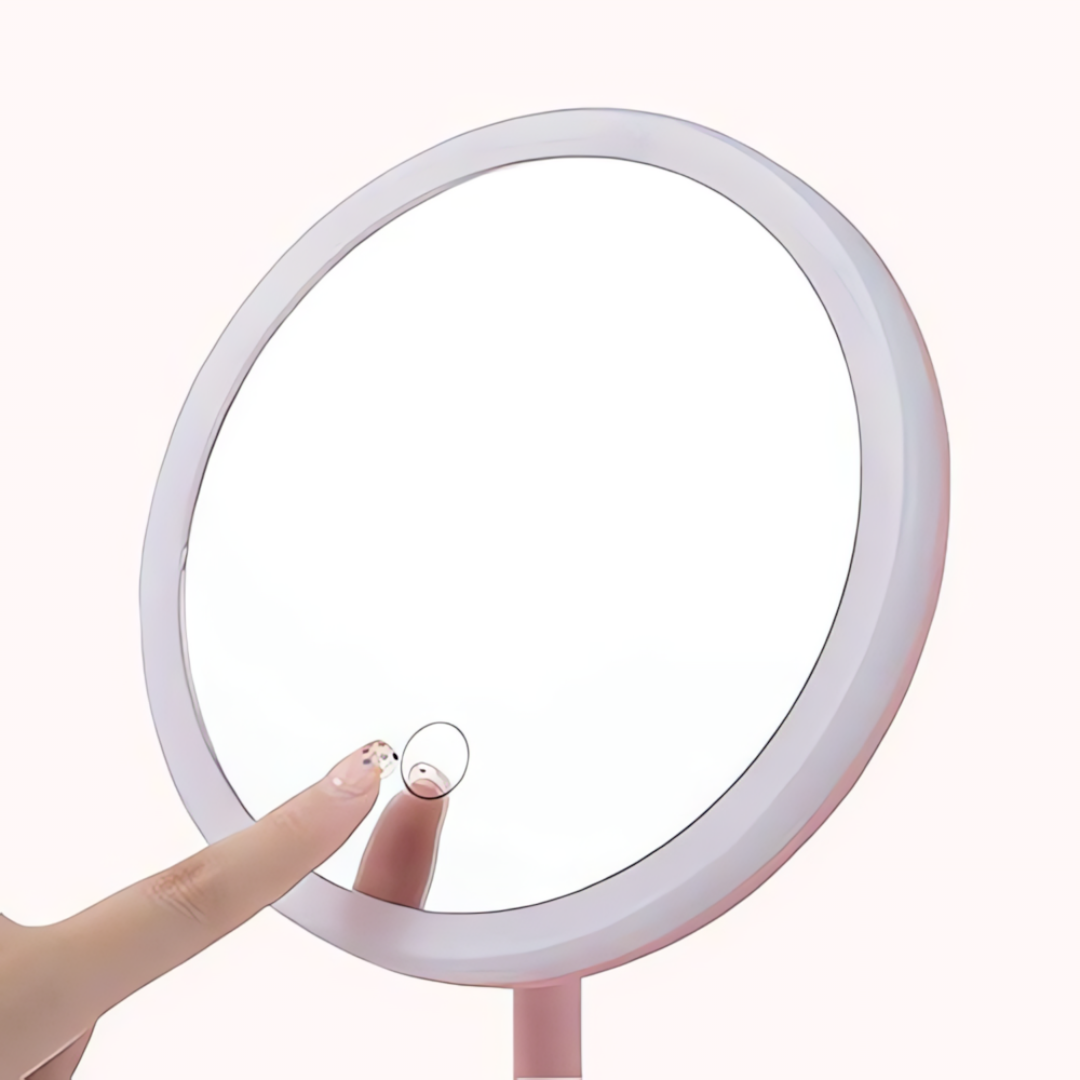 Rechargeable LED Light Vanity Cosmetic Mirror