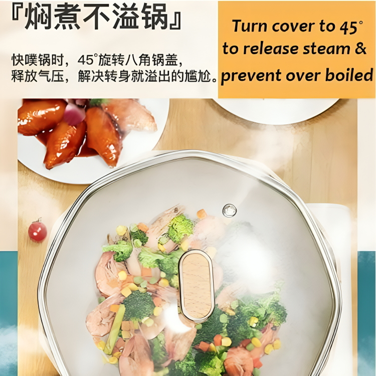 Stone Ceramic Coated Non-Stick Frying Pan