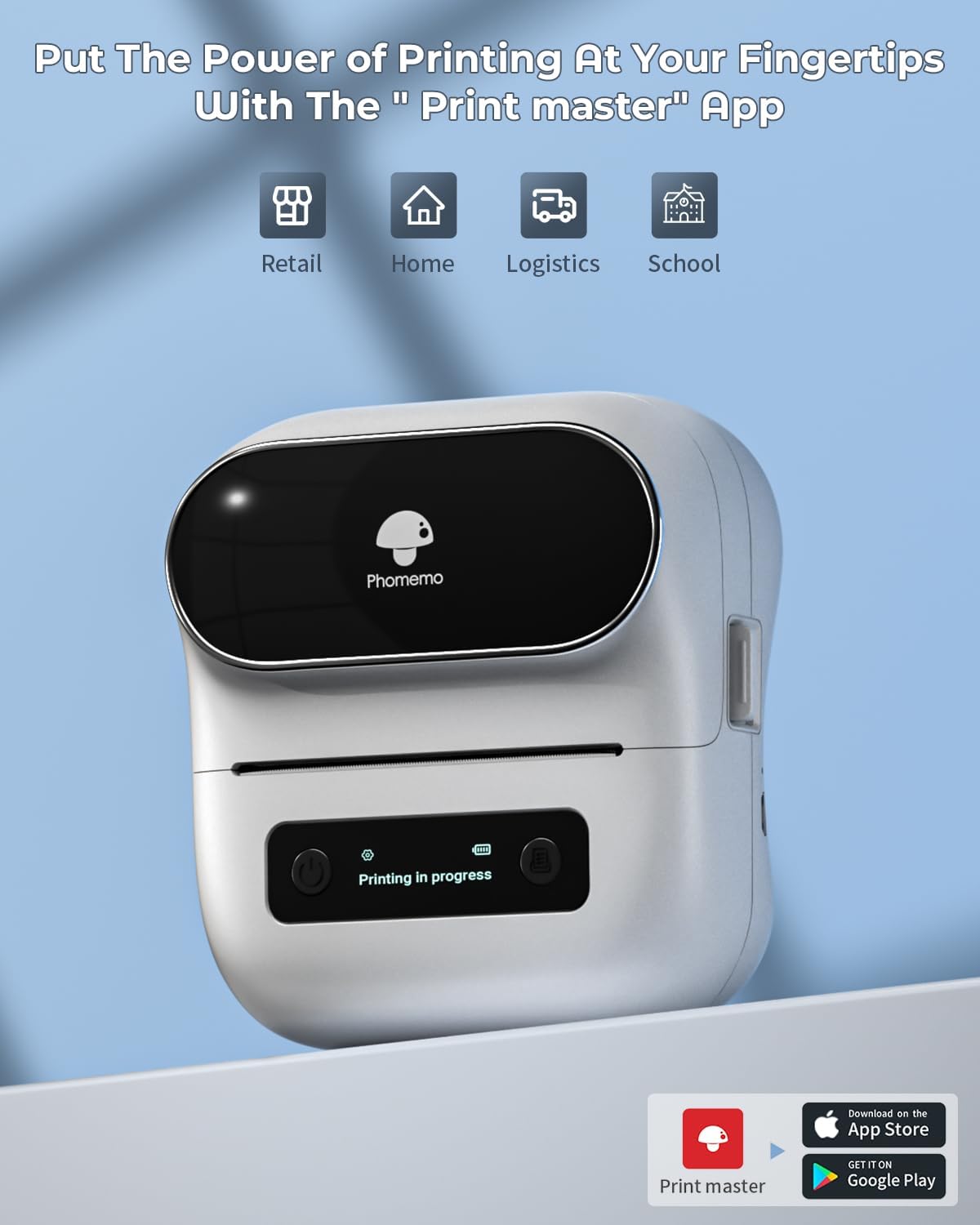 Phomemo M220 Bluetooth Label Printer