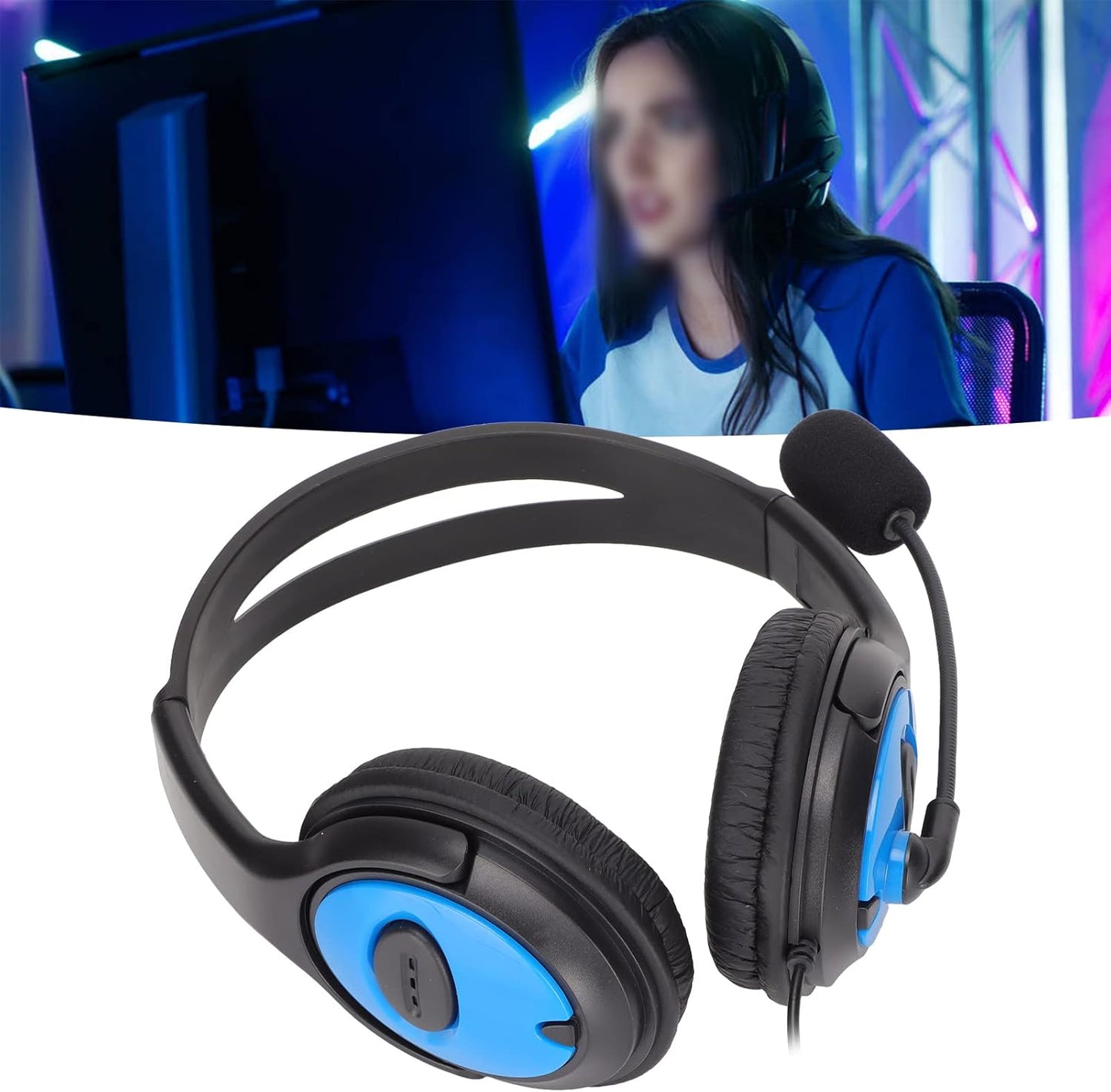 Over Ear Gaming Headset with 3.5mm Jack