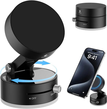 Adjustable Vacuum Magnetic Phone Holder